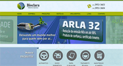 Desktop Screenshot of bioclara.com.br
